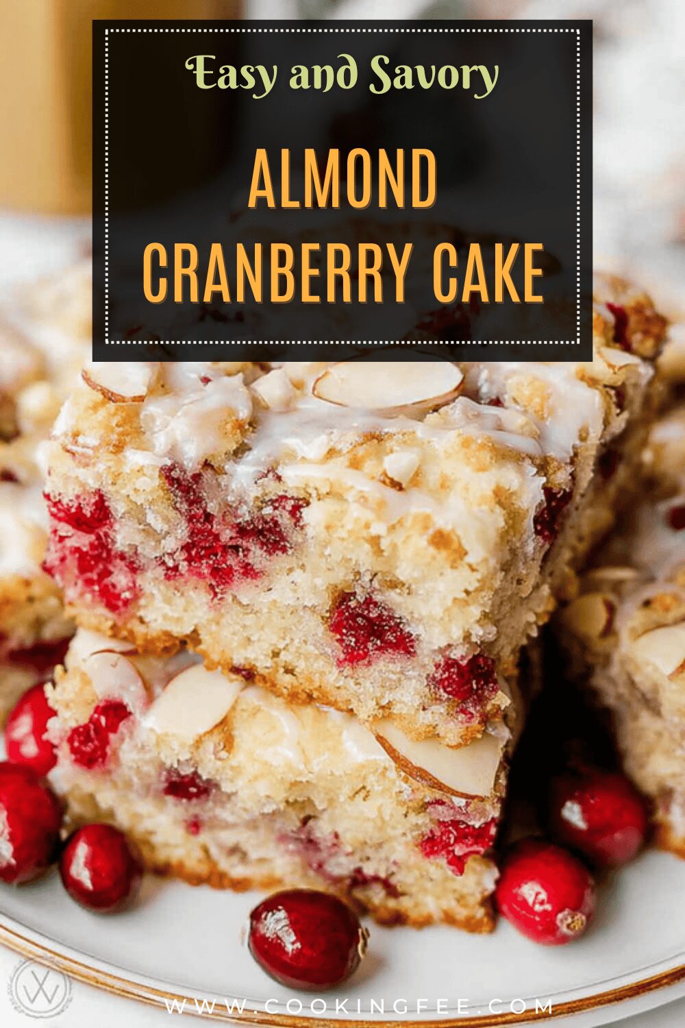 Almond Cranberry Cake