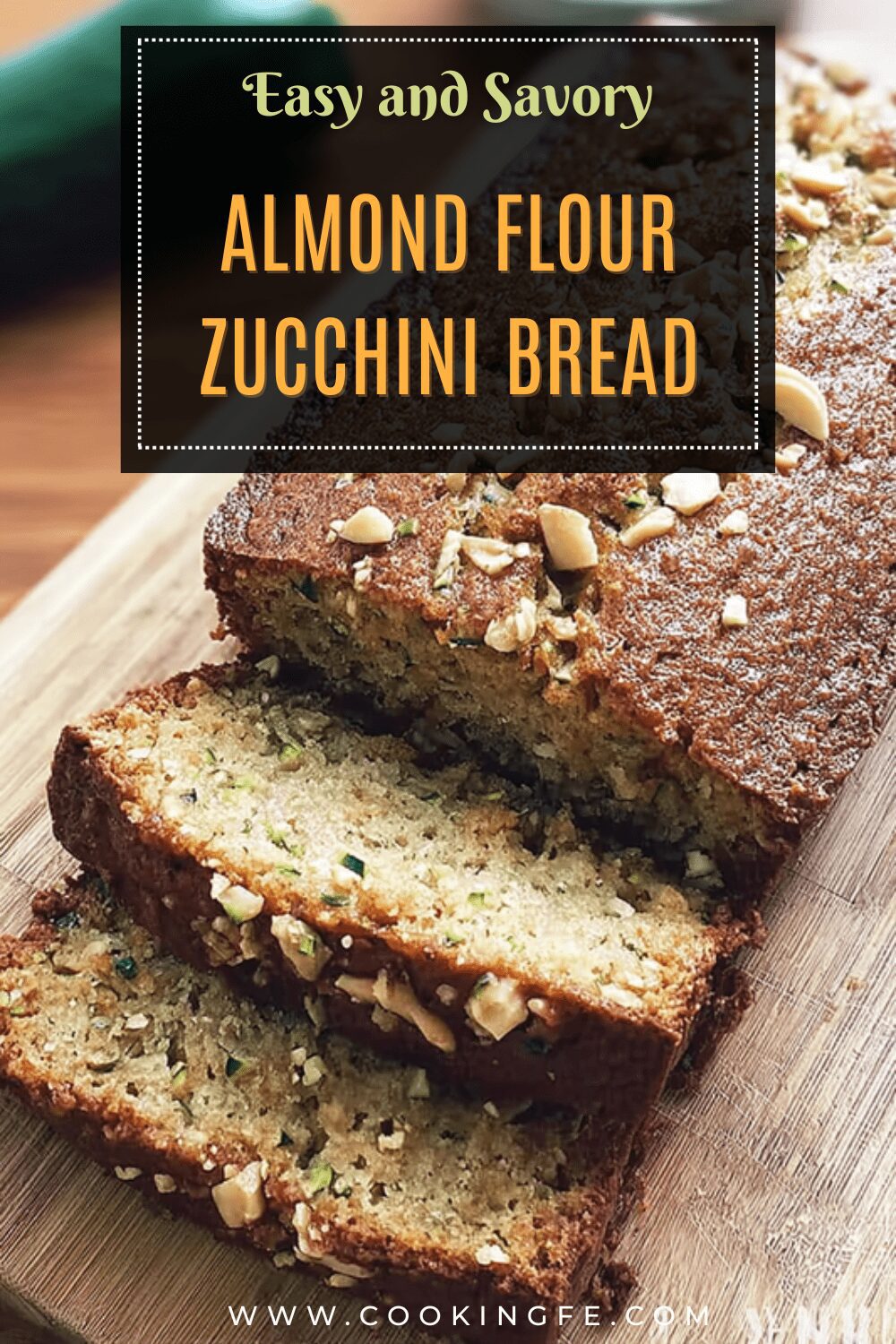 Almond Flour Zucchini Bread