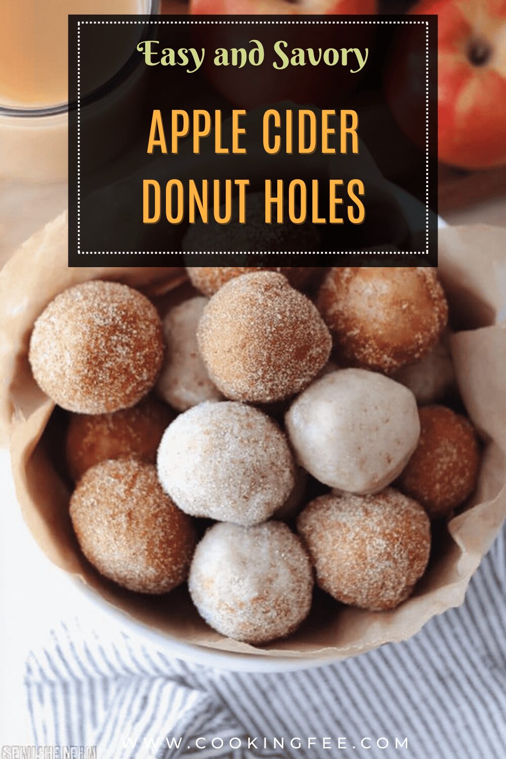 Apple Cider Donut Holes