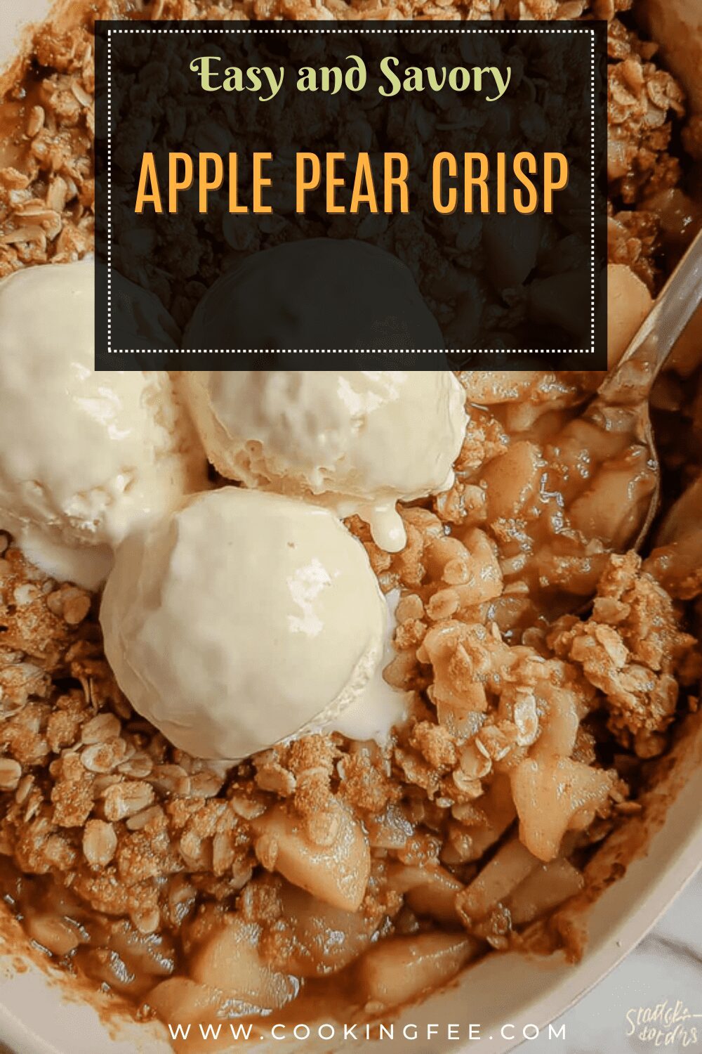 Apple Pear Crisp