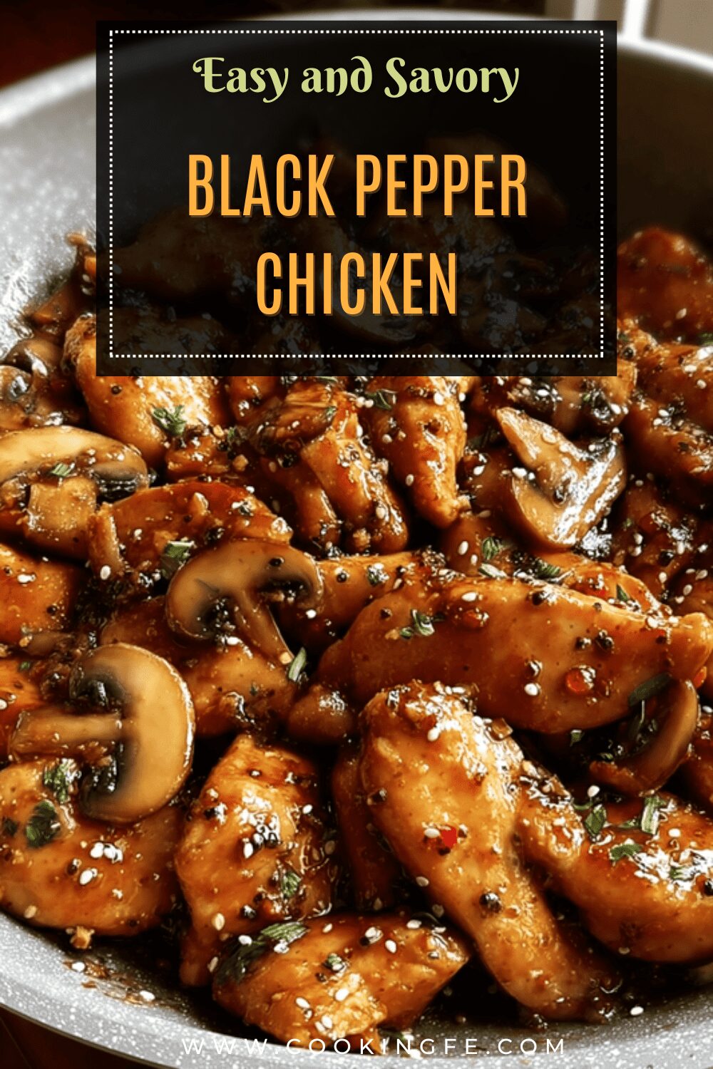 Black Pepper Chicken