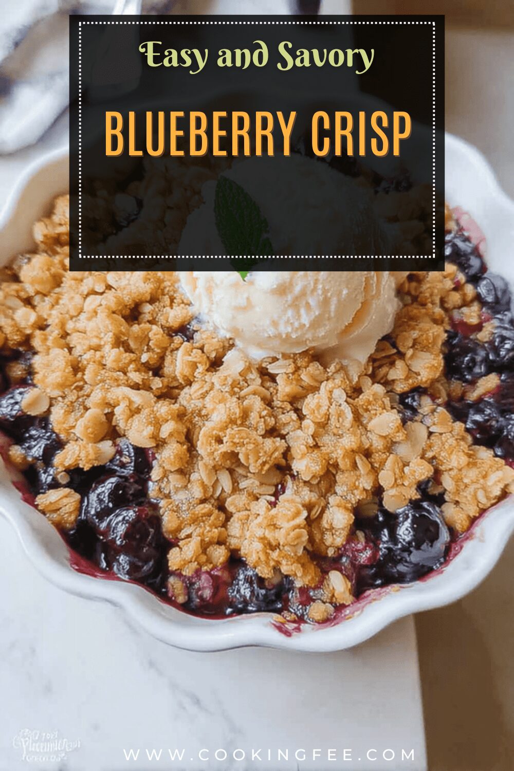Blueberry Crisp