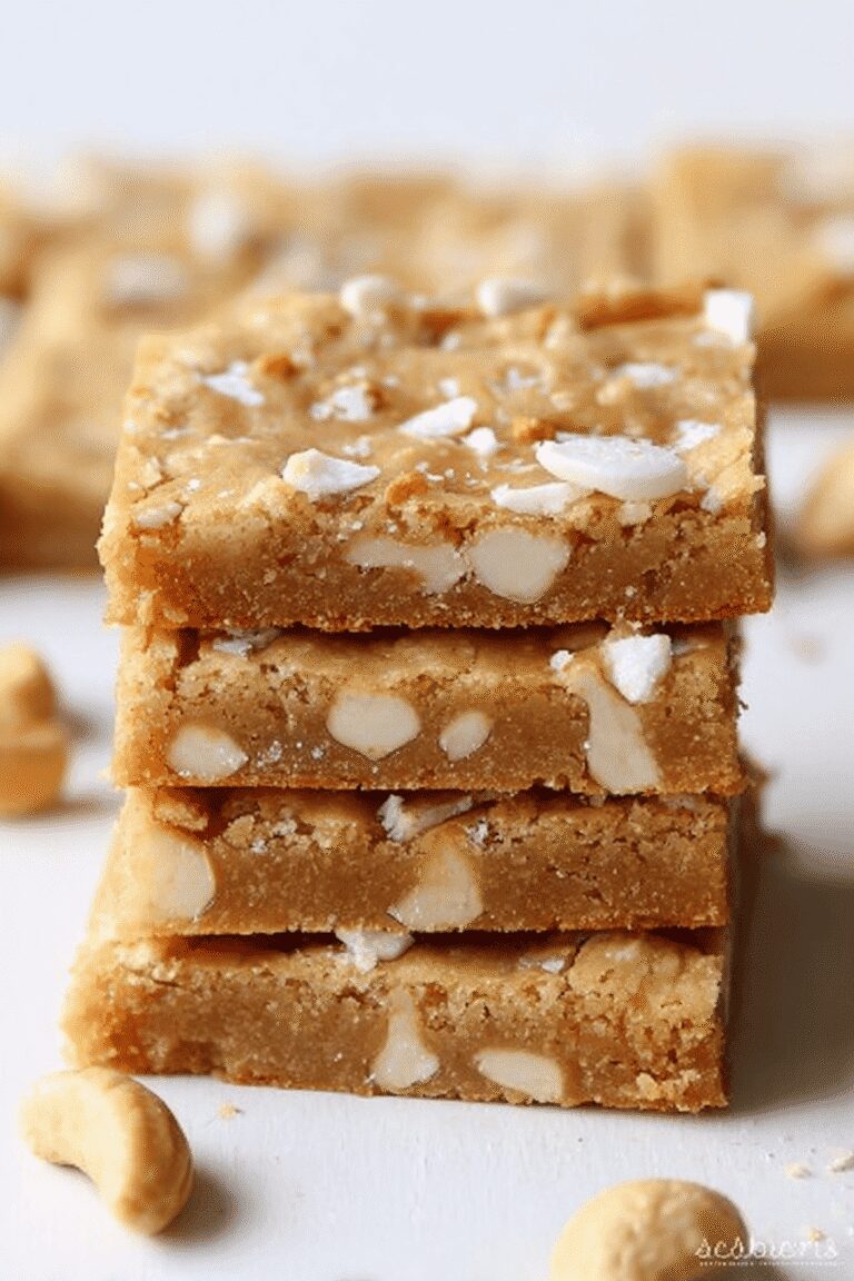 Caramel Cashew White Chocolate Blondies 94.Png