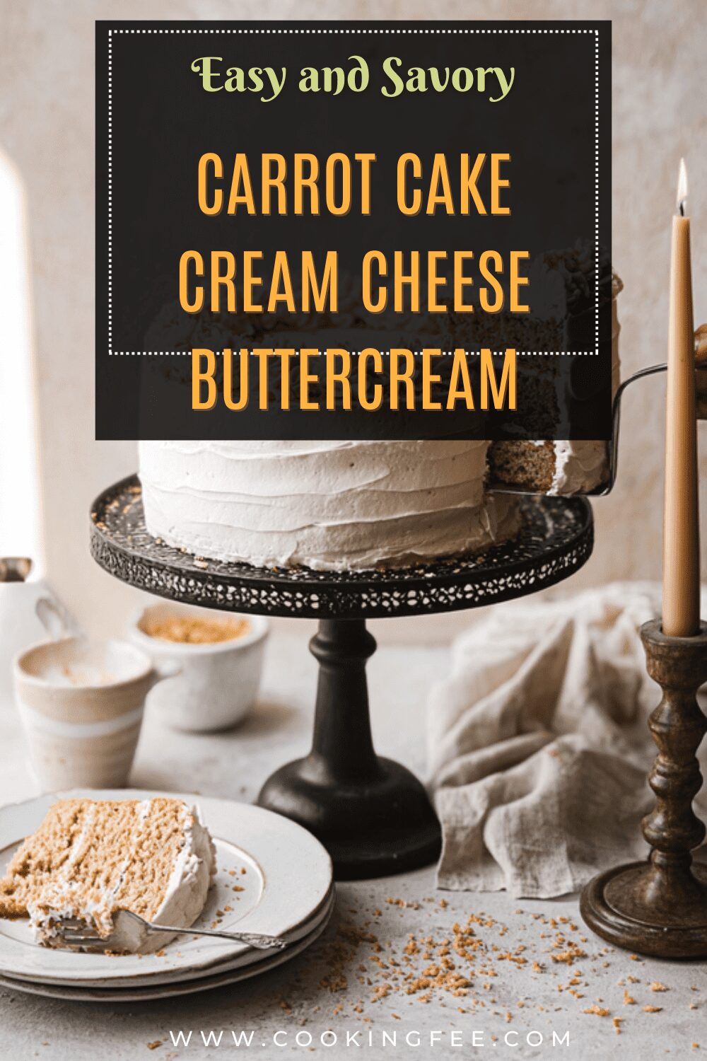 Carrot Cake Cream Cheese Buttercream