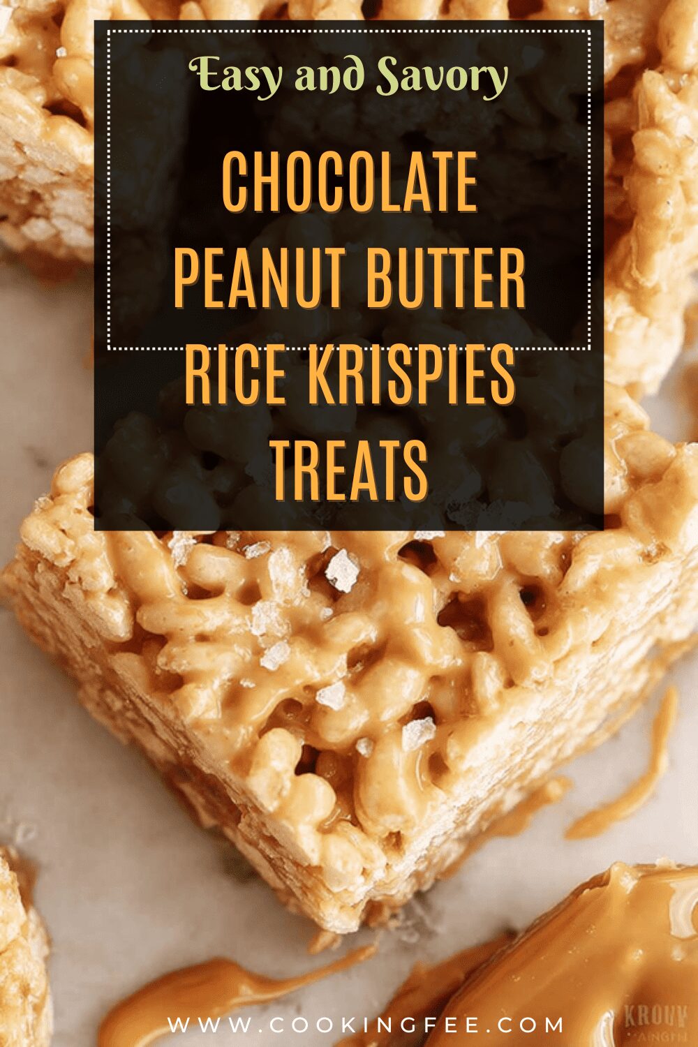 Chocolate Peanut Butter Rice Krispies Treats