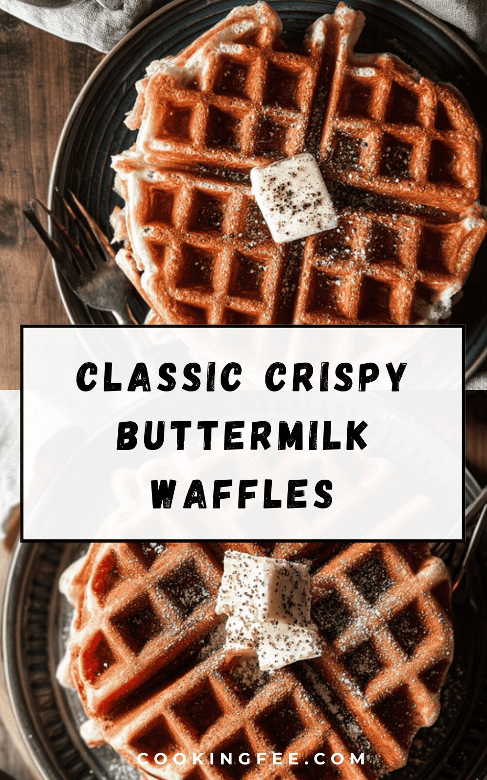 Classic Crispy Buttermilk Waffles