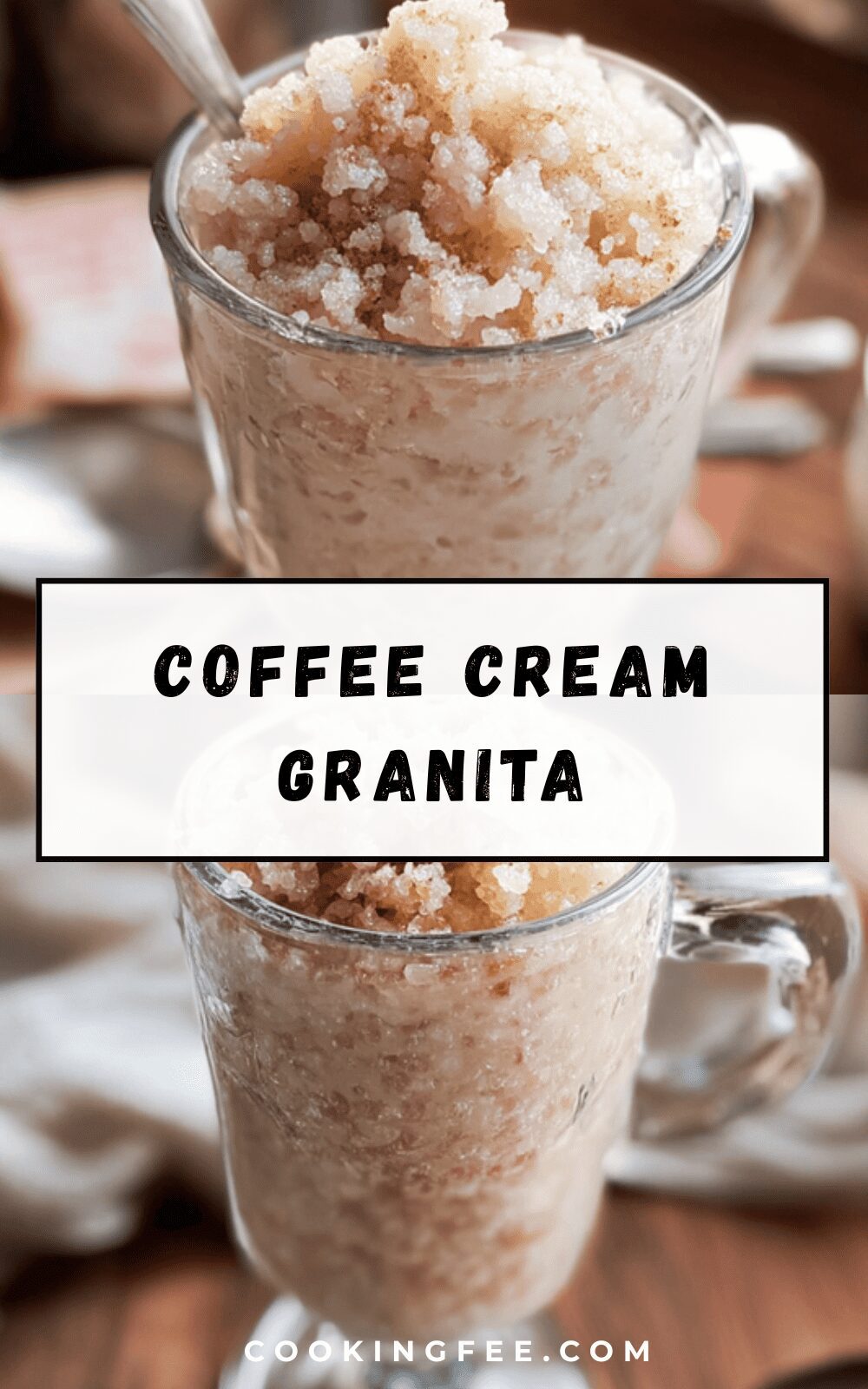 Coffee Cream Granita