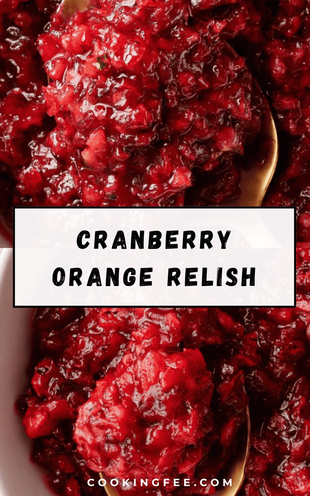 Cranberry Orange Relish