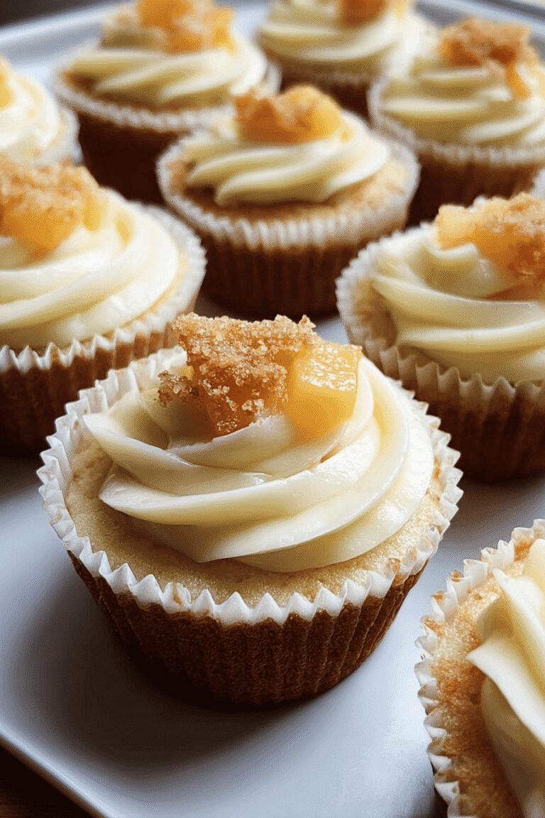 Creamy Peach And Honey Cheesecake Cupcakes 53.Png
