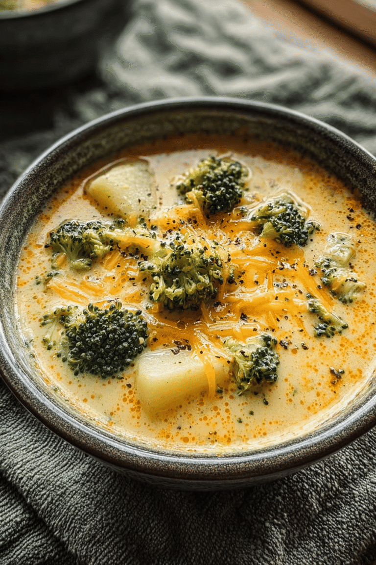 Slow Cooker Cheesy Broccoli Potato Chowder Recipe 8 Crock Pot Potato Broccoli Cheddar Soup 81.Png