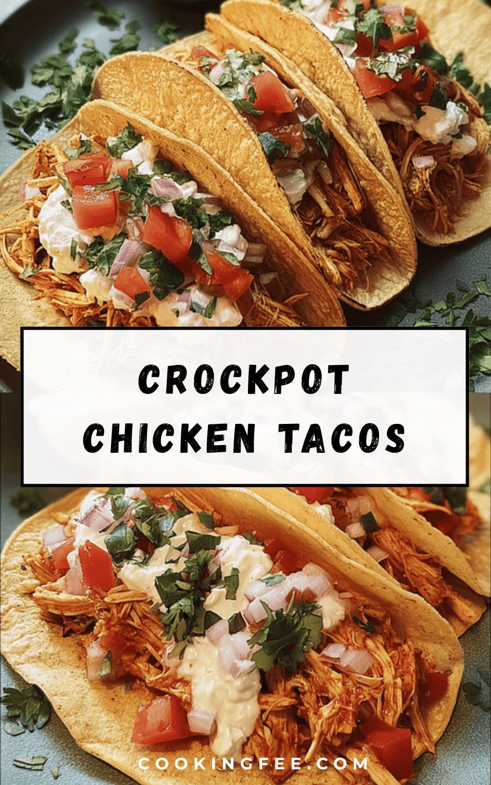 Crockpot Chicken Tacos