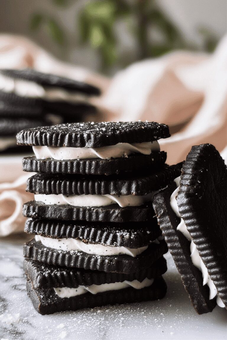 Dark Chocolate Mint Sandwich Cookies 92.Png