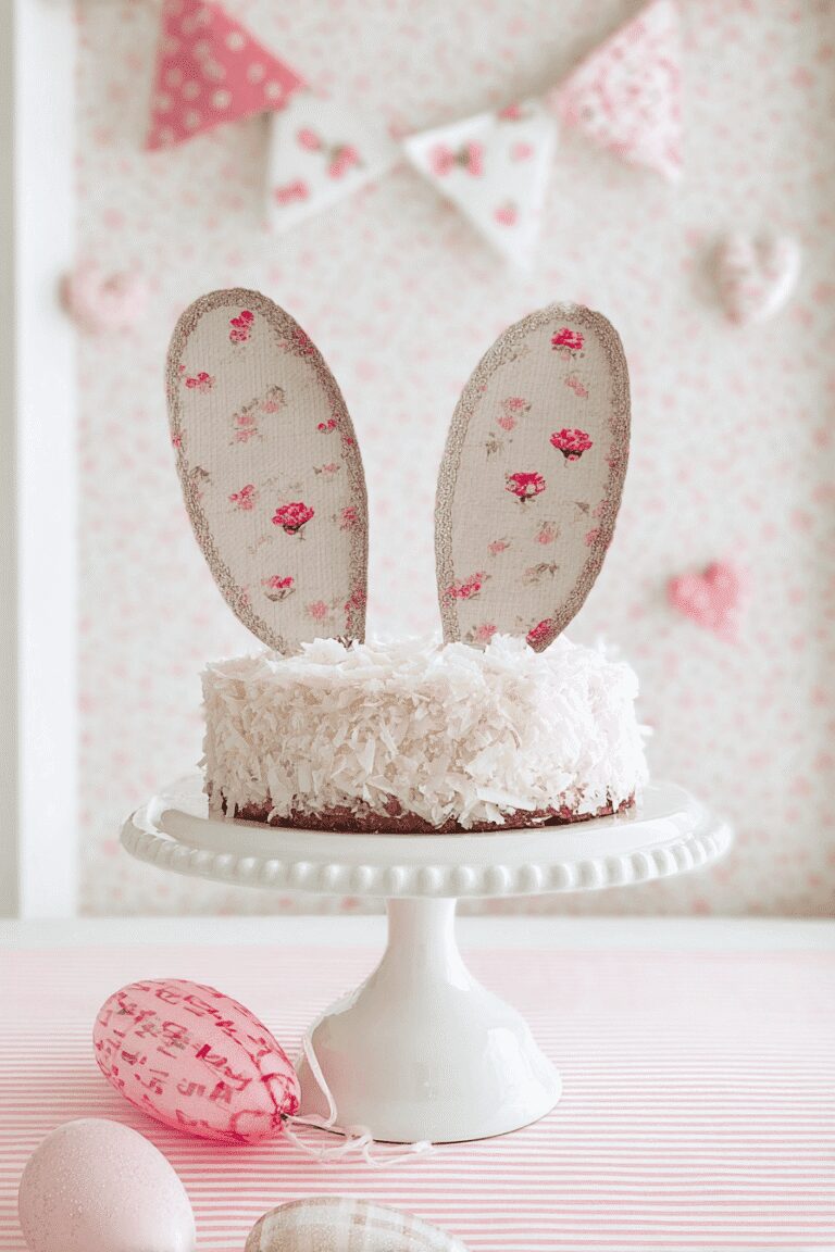 Easter Bunny Coconut Cake 51.Png
