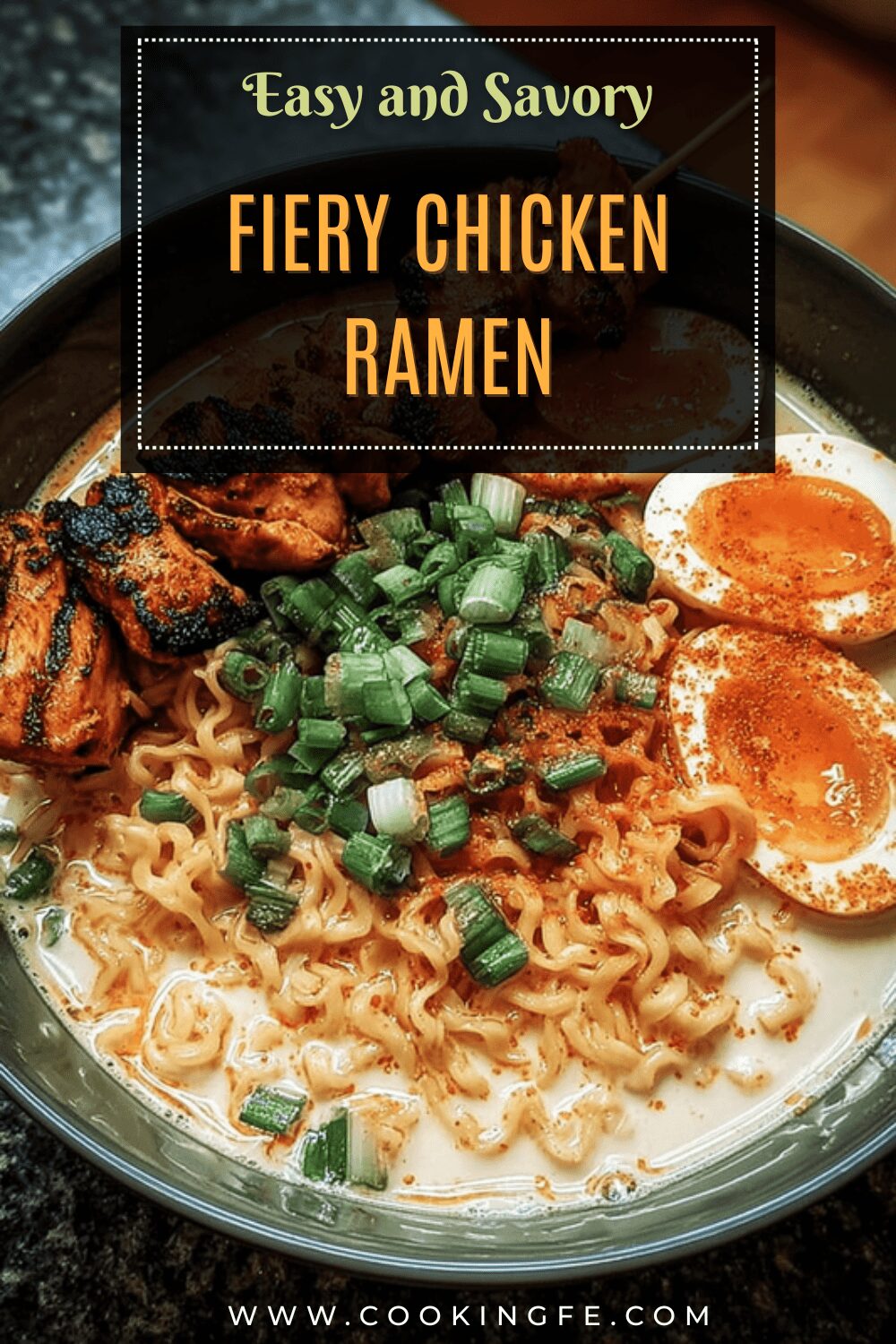 Fiery Chicken Ramen