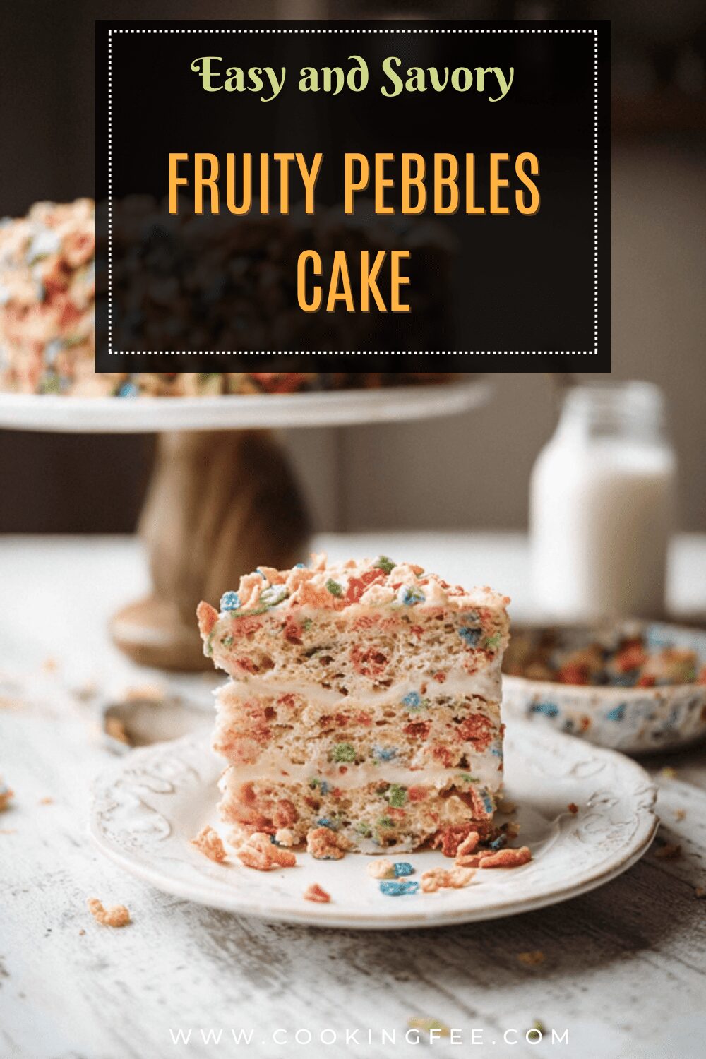Fruity Pebbles Cake