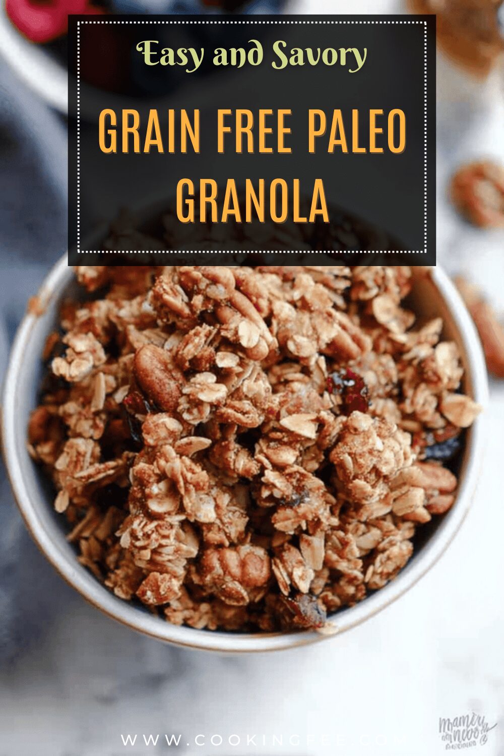 Grain Free Paleo Granola