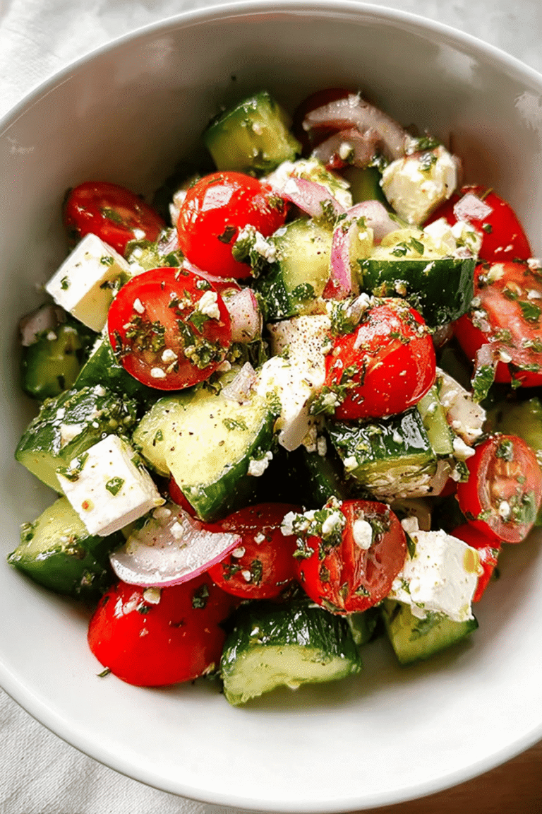 Greek Cucumber Salad Simple Recipe Perfect For Any Occasion 8 Greek Cucumber Salad 39.Png