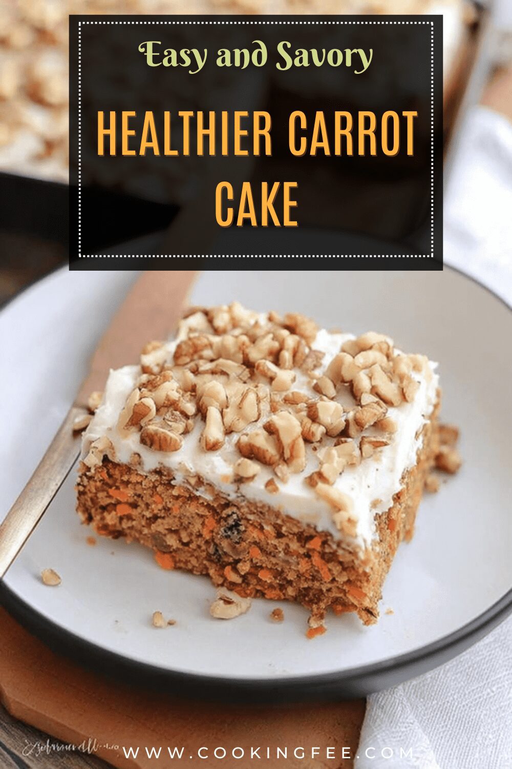 Healthier Carrot Cake