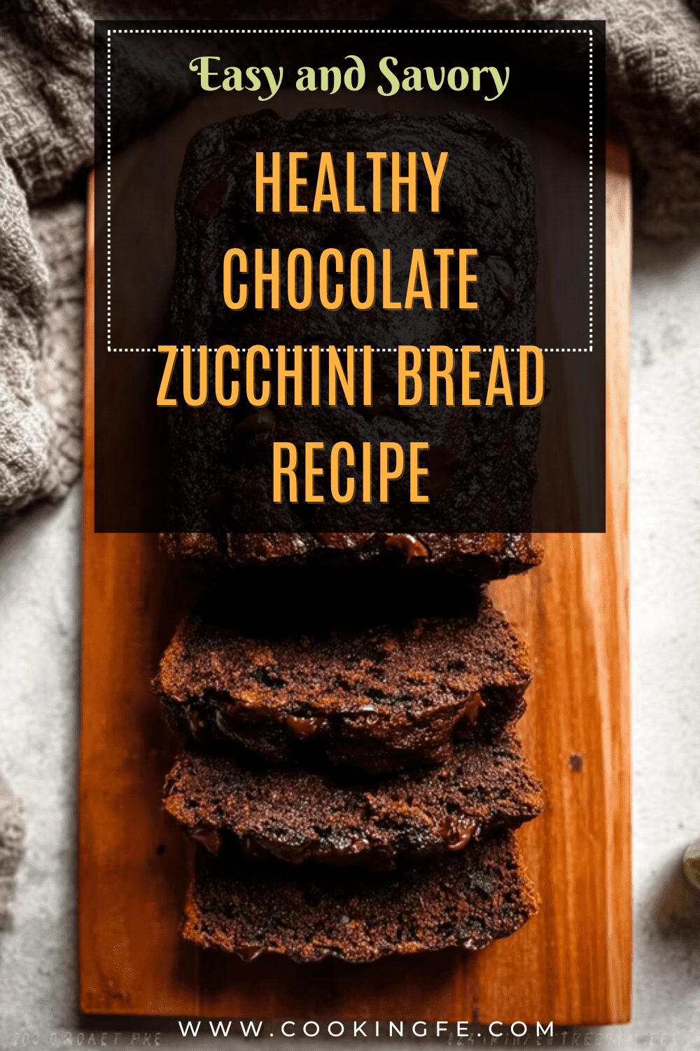 Healthy Chocolate Zucchini Bread Recipe