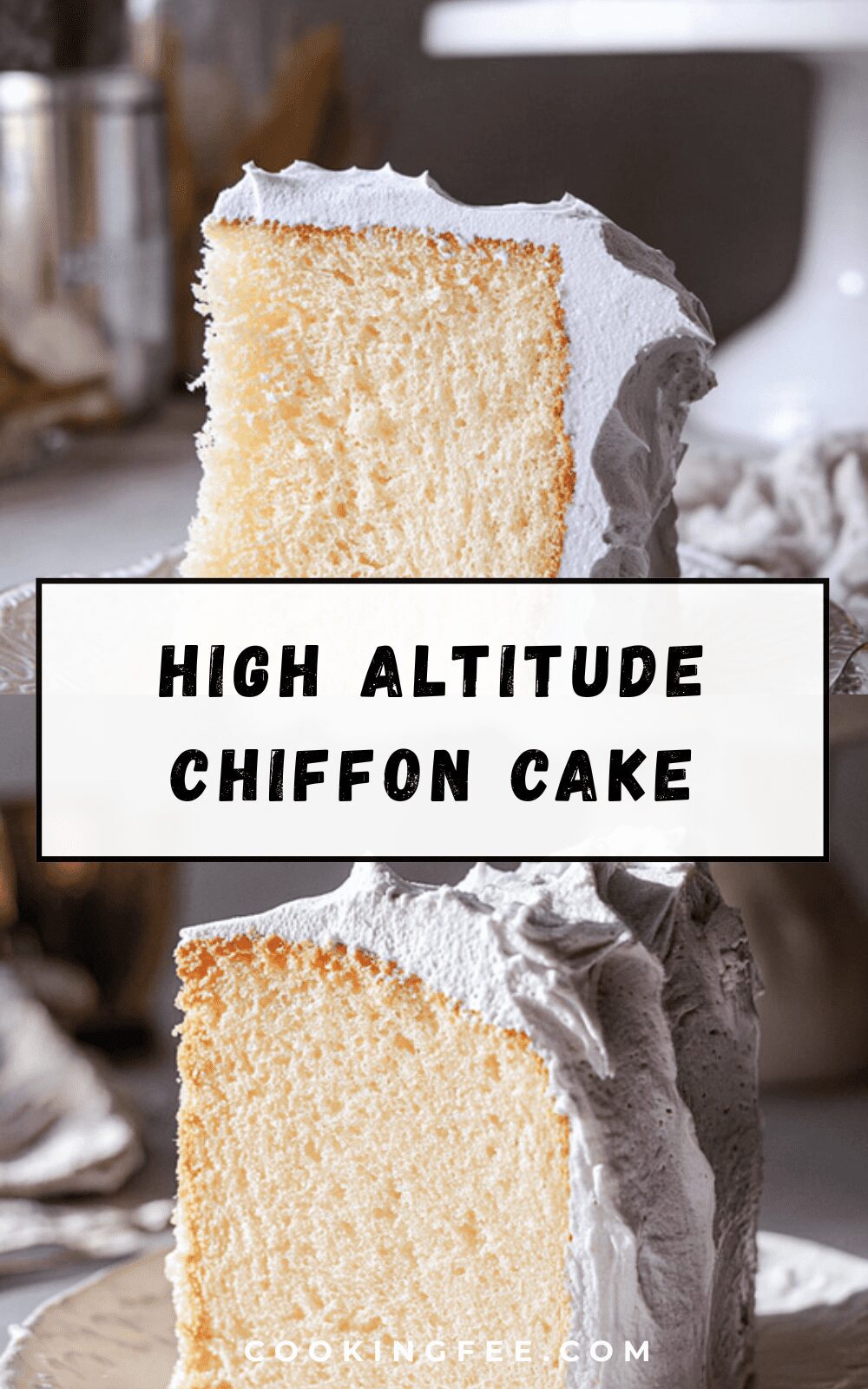 High Altitude Chiffon Cake