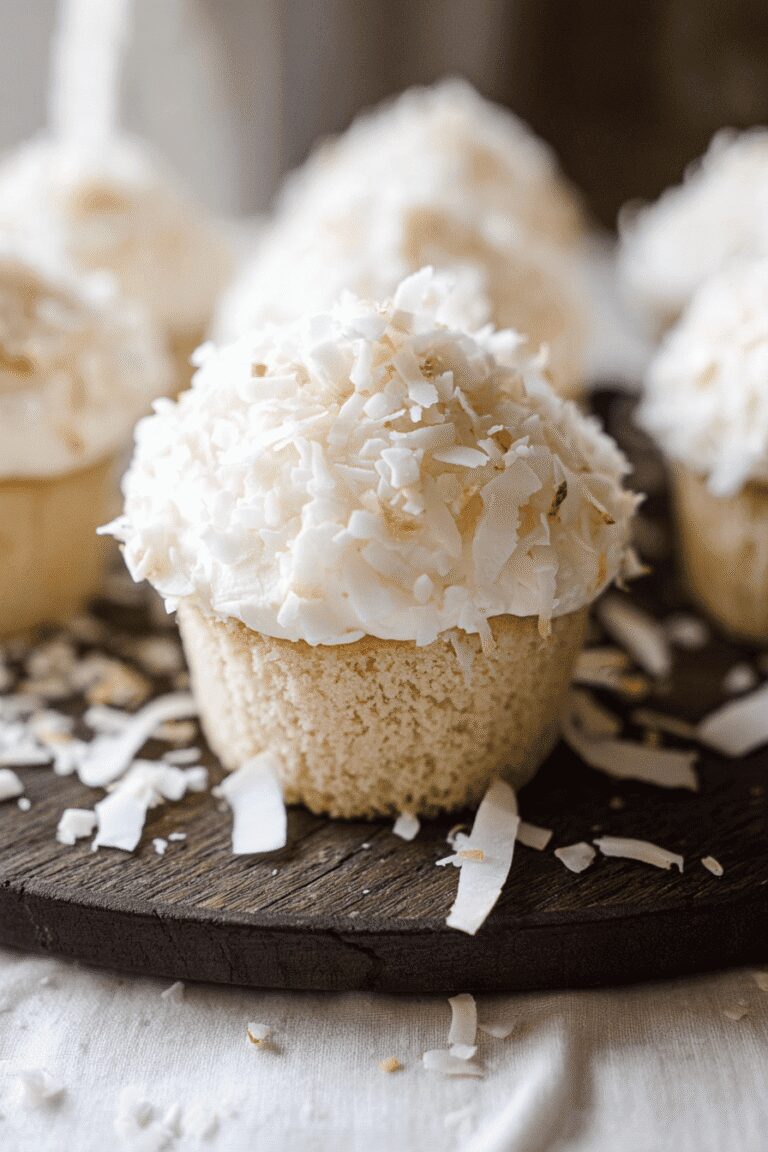 High Altitude Coconut Caramel Cupcakes 74.Png