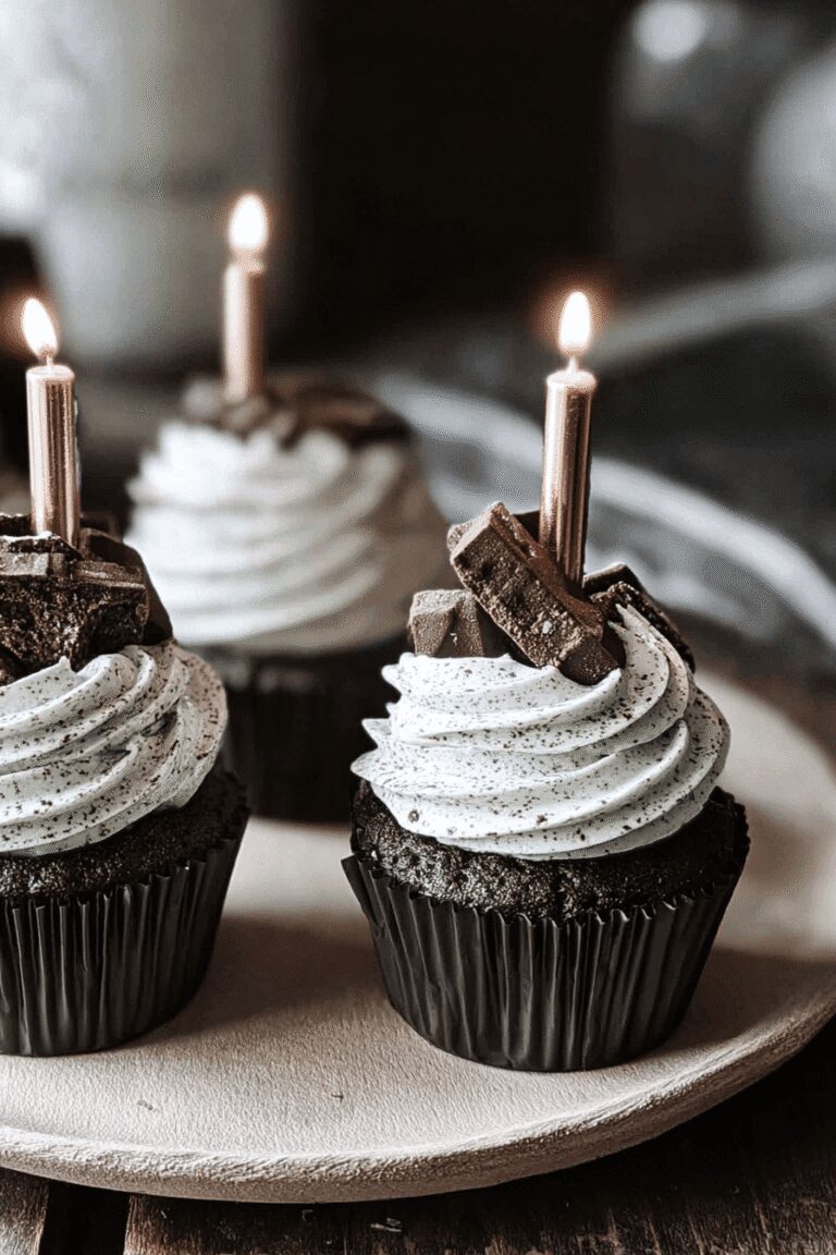 High Altitude Mint Chocolate Chip Cupcakes 90.Png