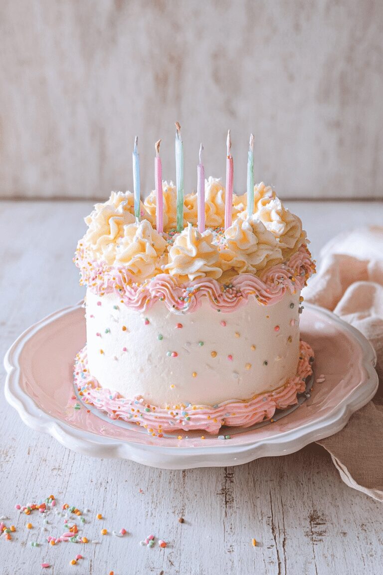 High Altitude Pastel Party Birthday Cake 64.Png