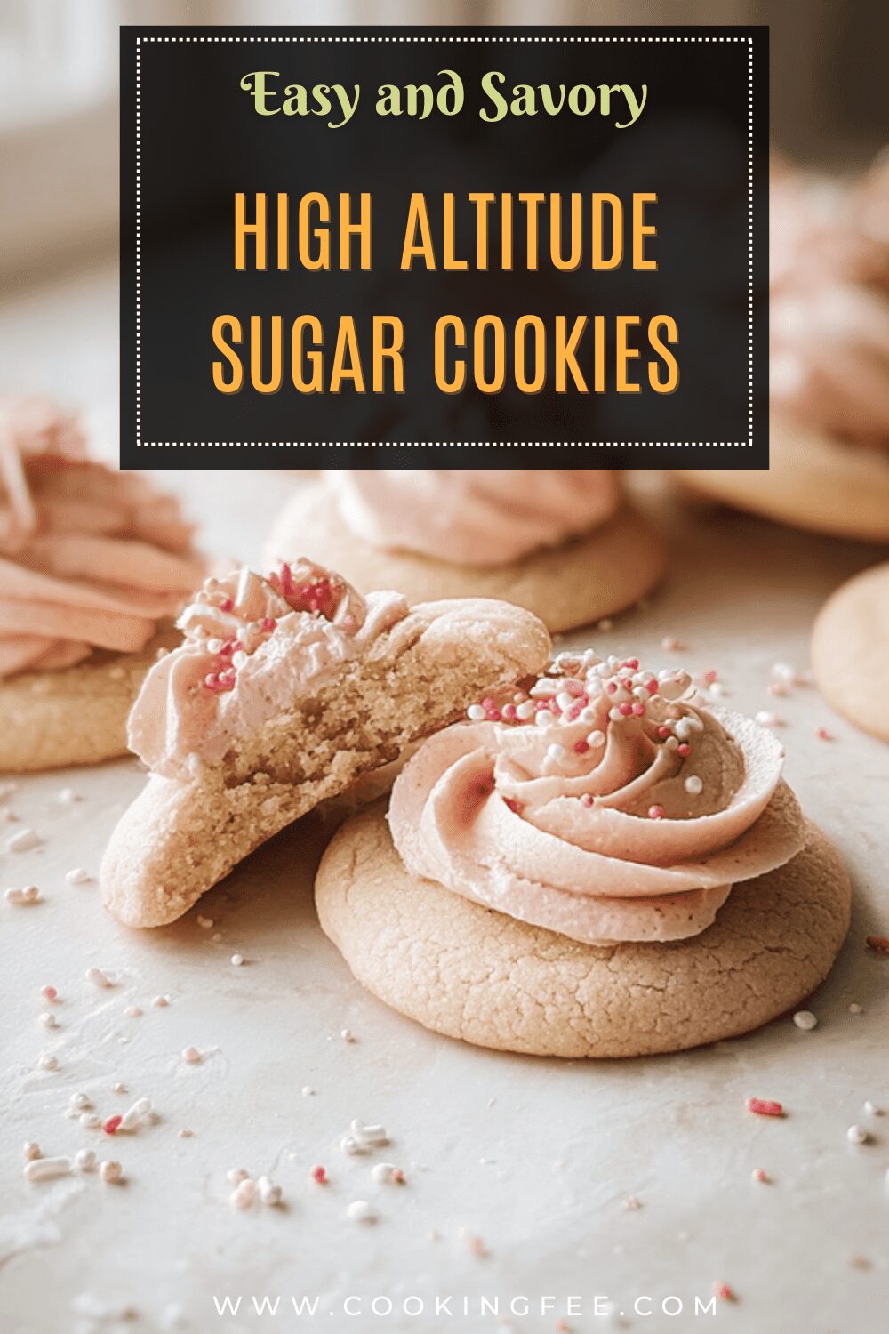 High Altitude Sugar Cookies