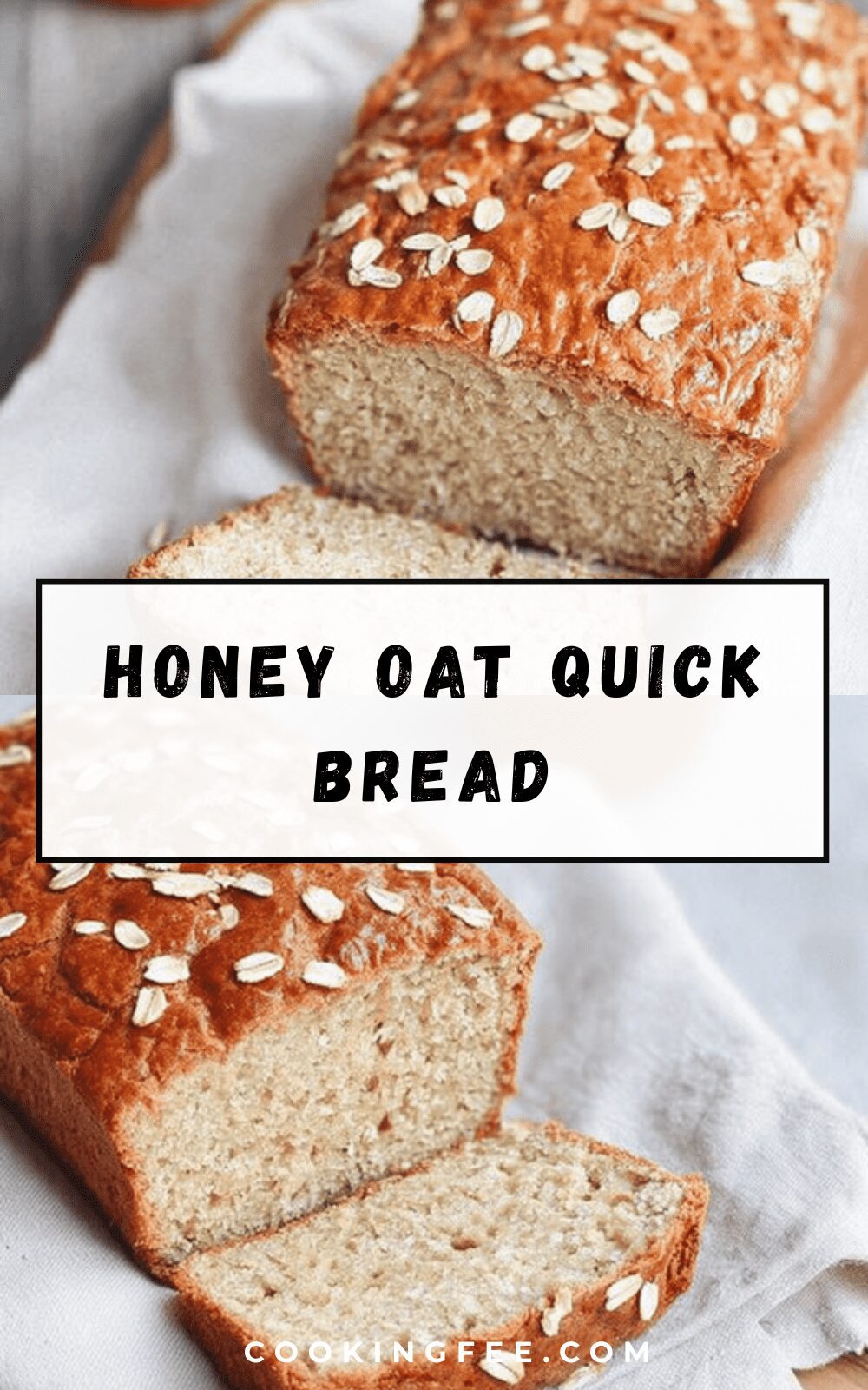 Honey Oat Quick Bread