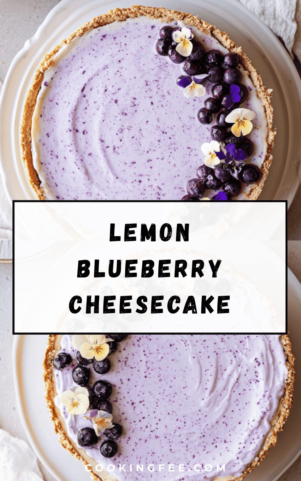 Lemon Blueberry Cheesecake