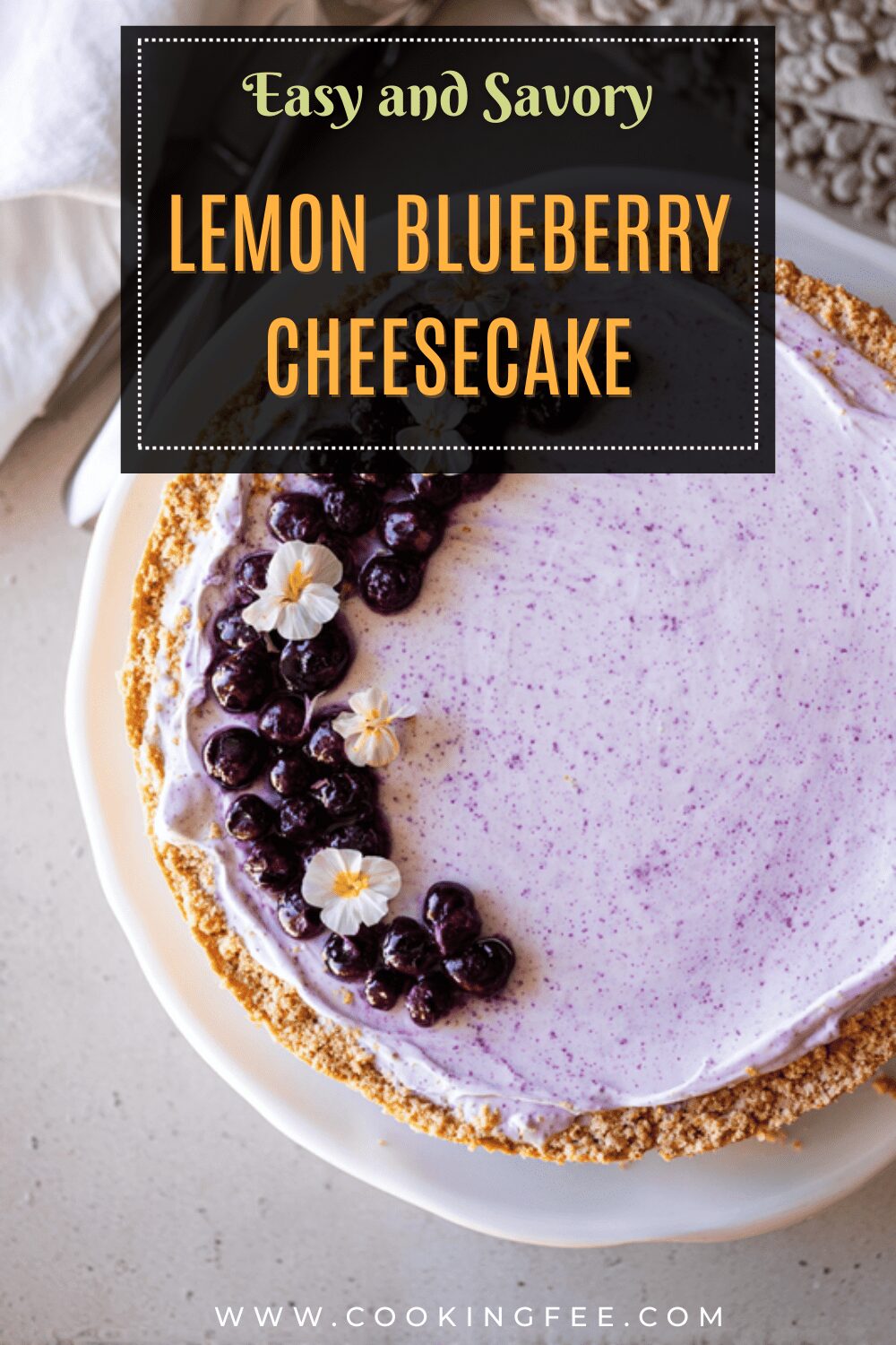 Lemon Blueberry Cheesecake