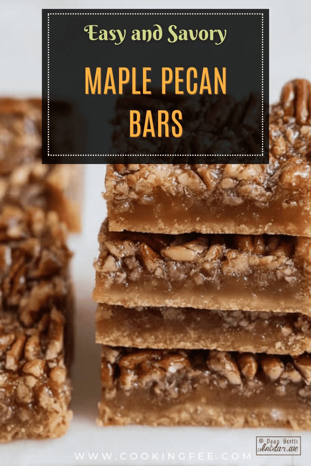 Maple Pecan Bars