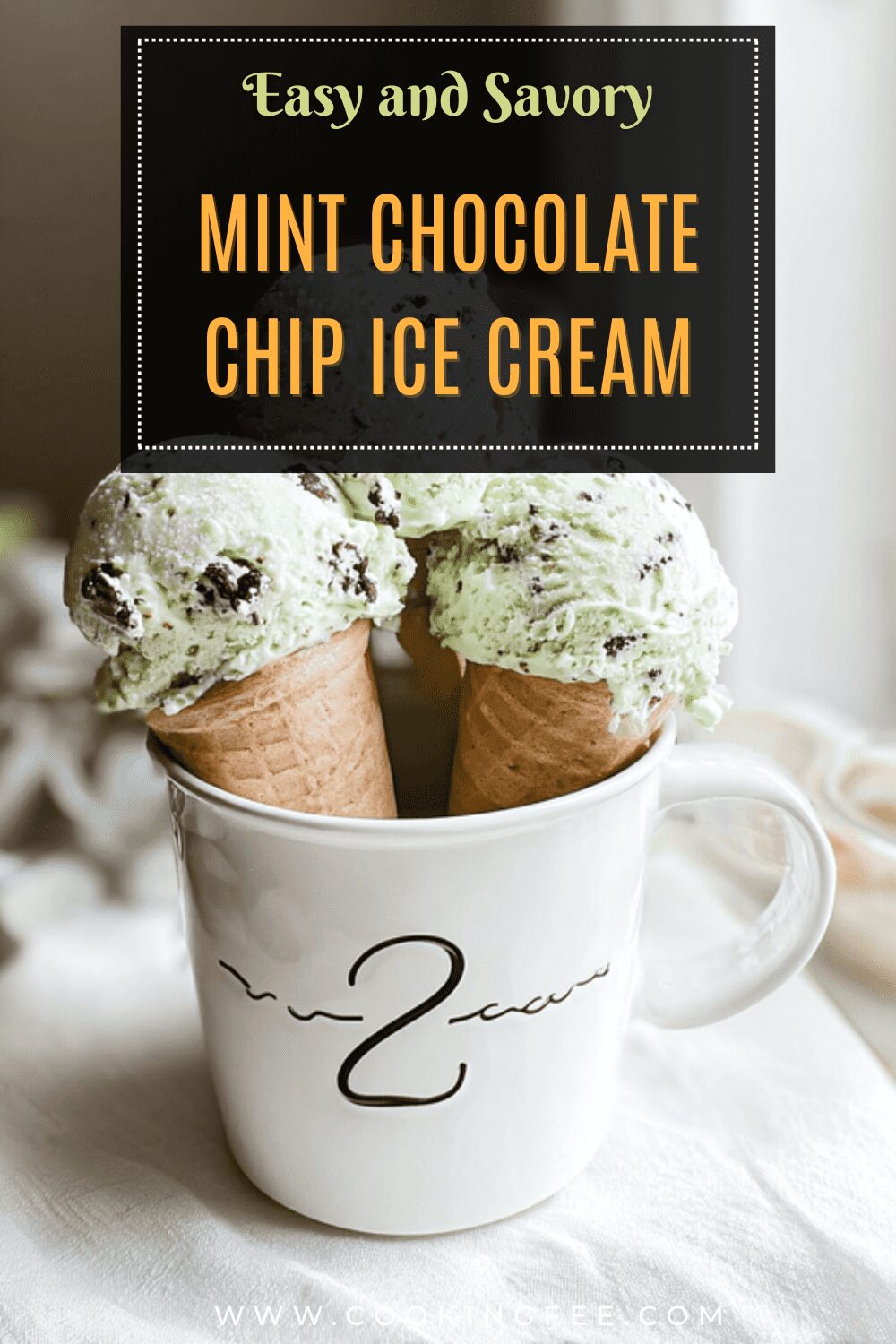 Mint Chocolate Chip Ice Cream
