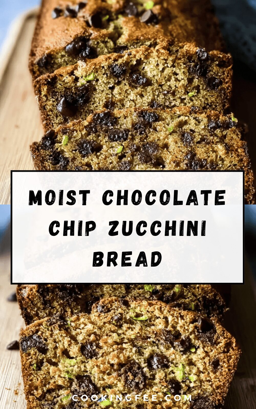 Moist Chocolate Chip Zucchini Bread