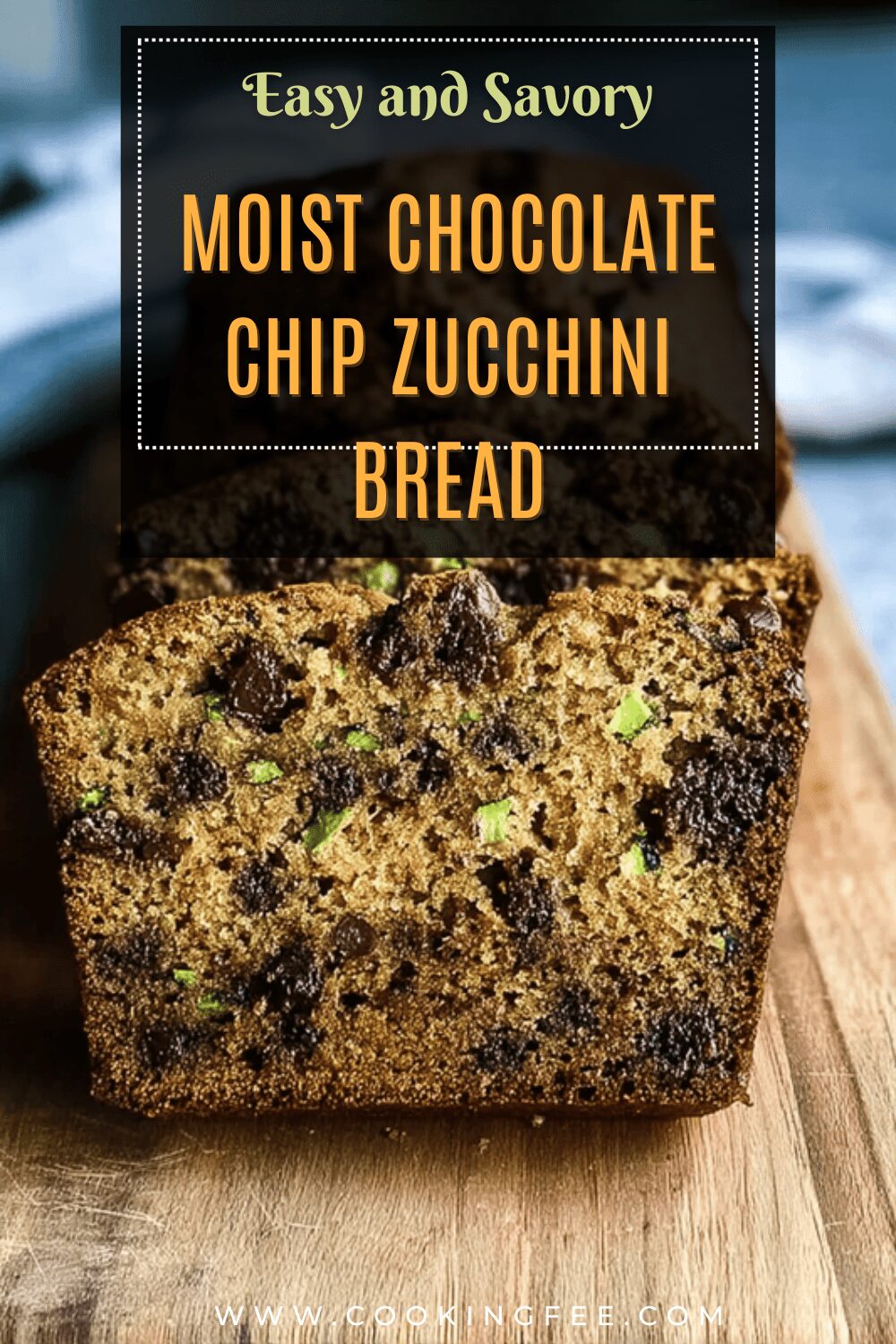 Moist Chocolate Chip Zucchini Bread