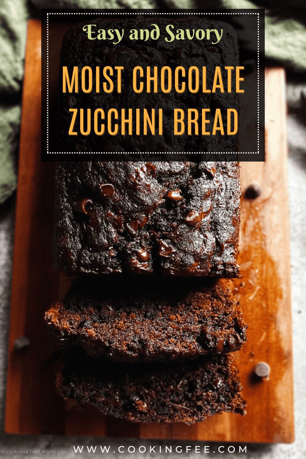 Moist Chocolate Zucchini Bread