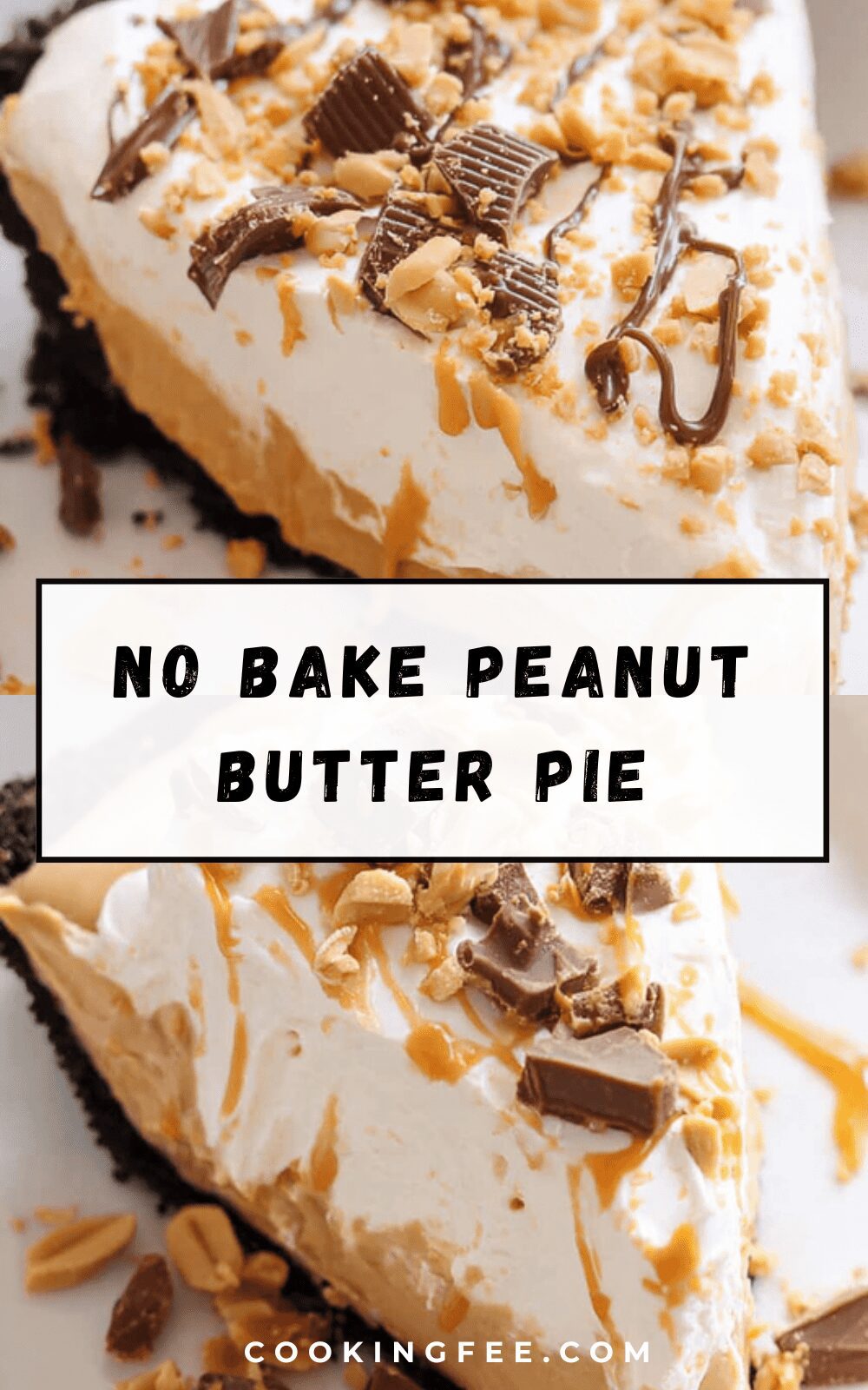 No Bake Peanut Butter Pie