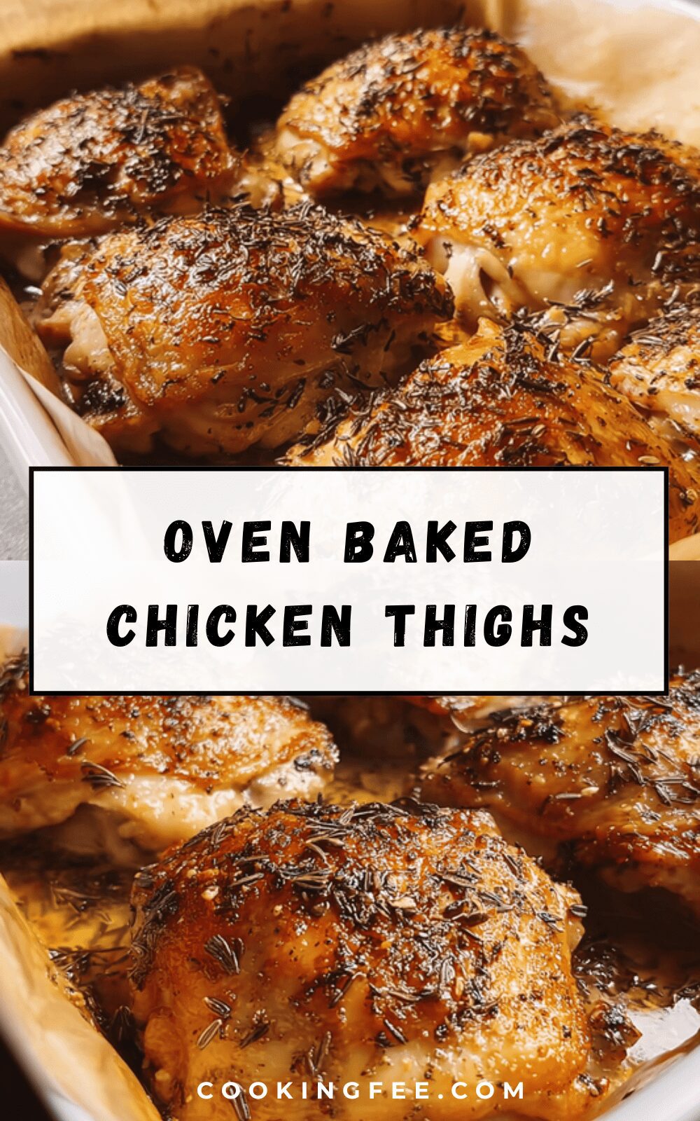 Oven Baked Chicken Thighs