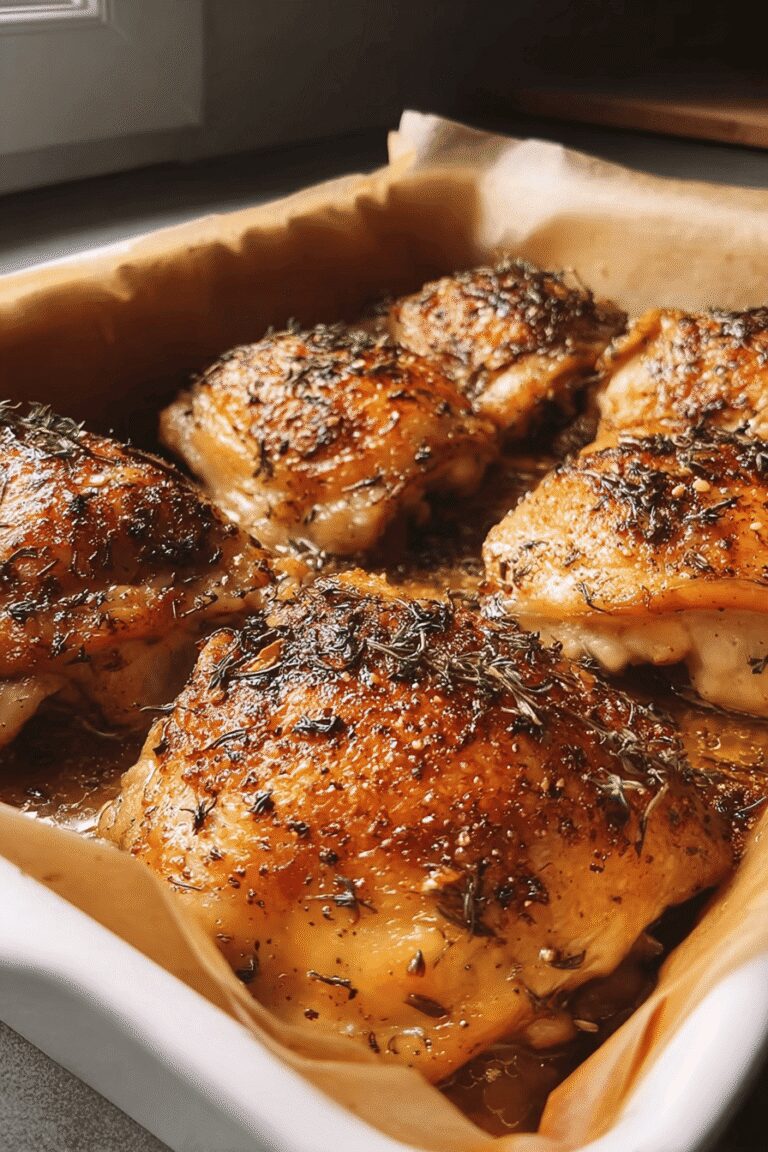 Oven Baked Chicken Thighs 98.Png