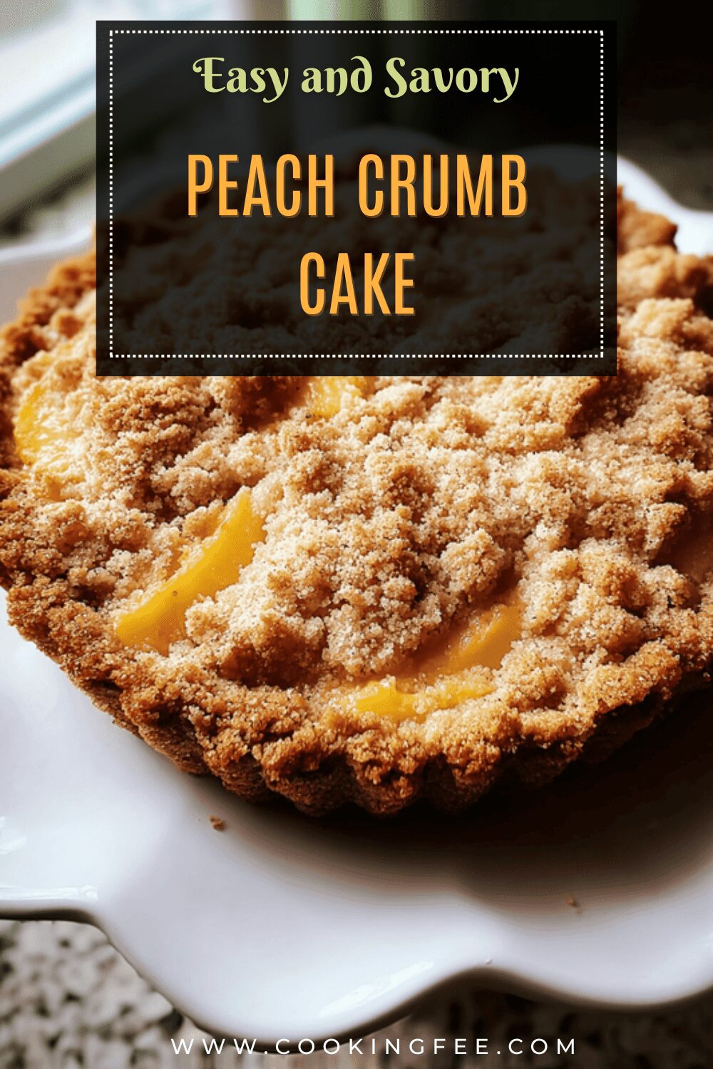 Peach Crumb Cake