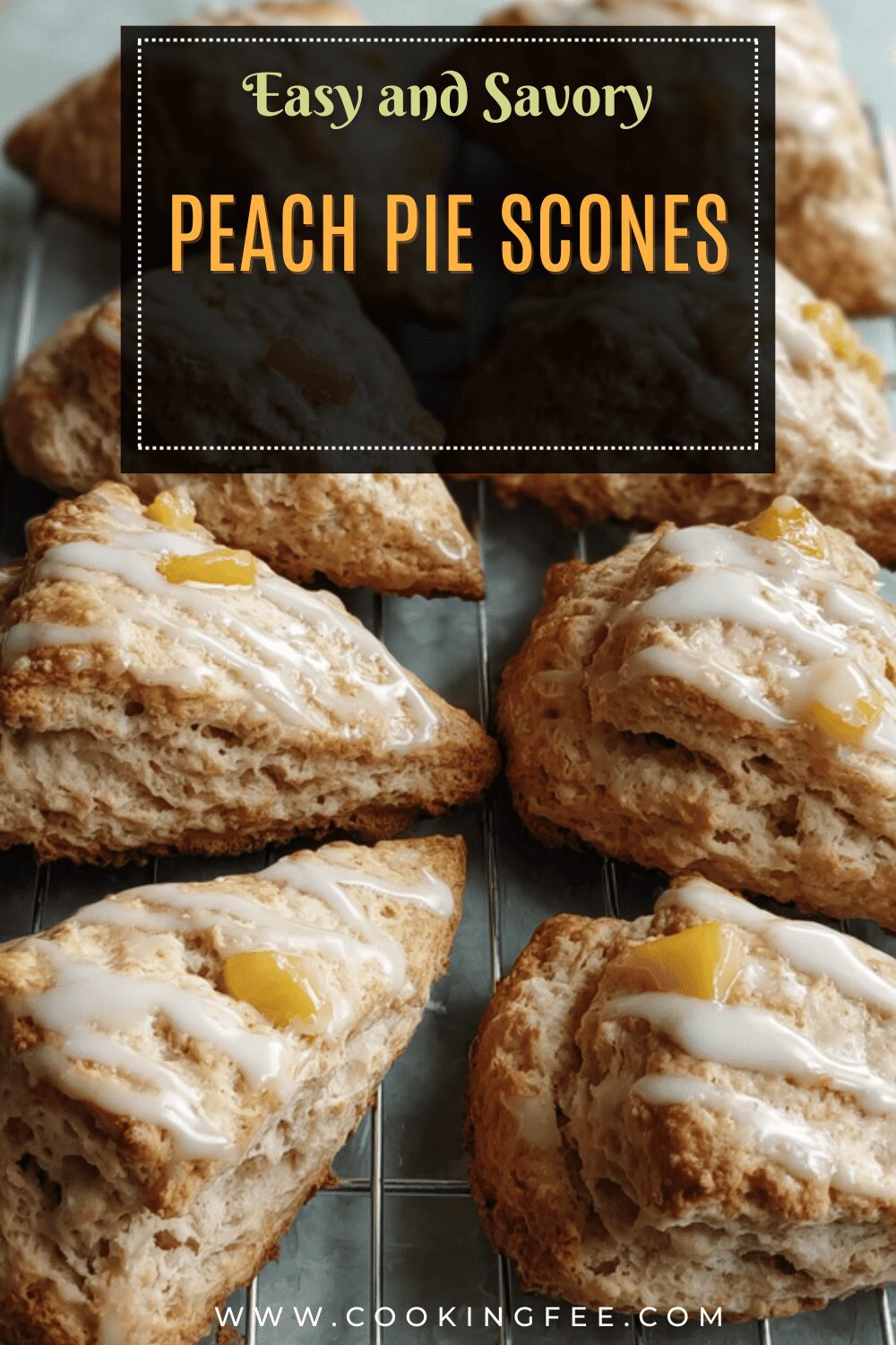 Peach Pie Scones