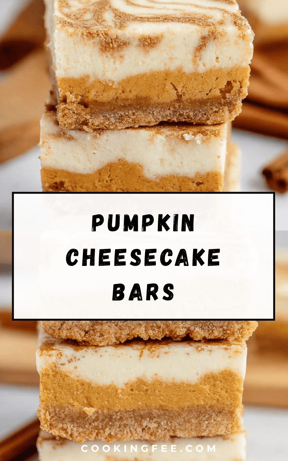 Pumpkin Cheesecake Bars