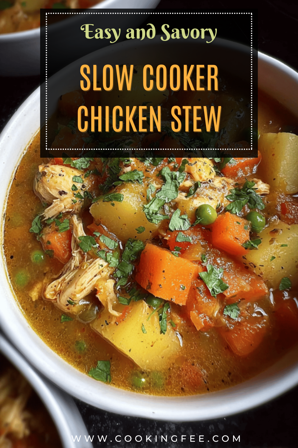 Slow Cooker Chicken Stew Easy Family Dinner Recipe 7 Slow Cooker Chicken Stew