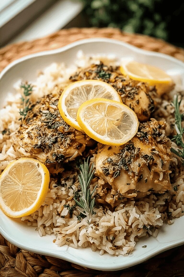Slow Cooker Lemon Herb Chicken And Rice 87.Png