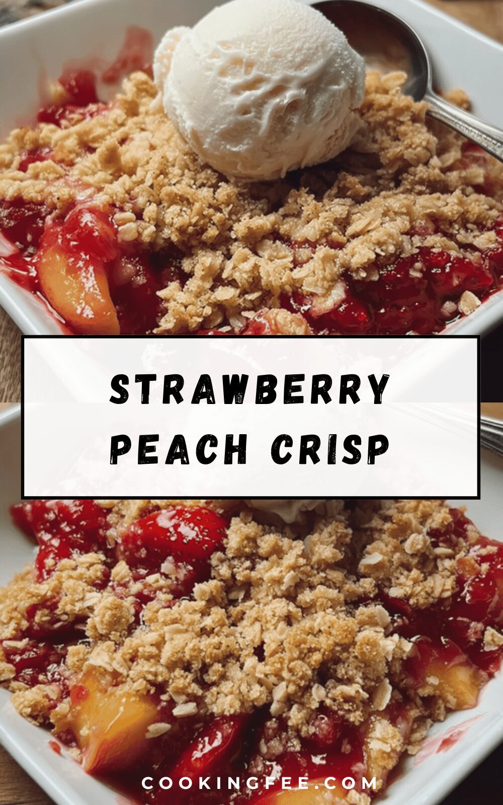 Strawberry Peach Crisp