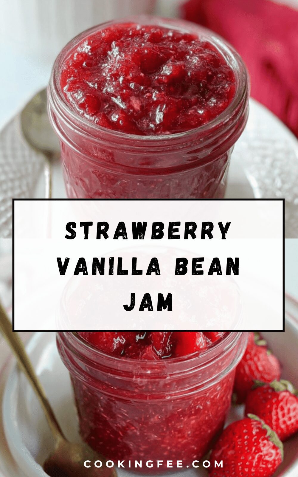 Strawberry Vanilla Bean Jam