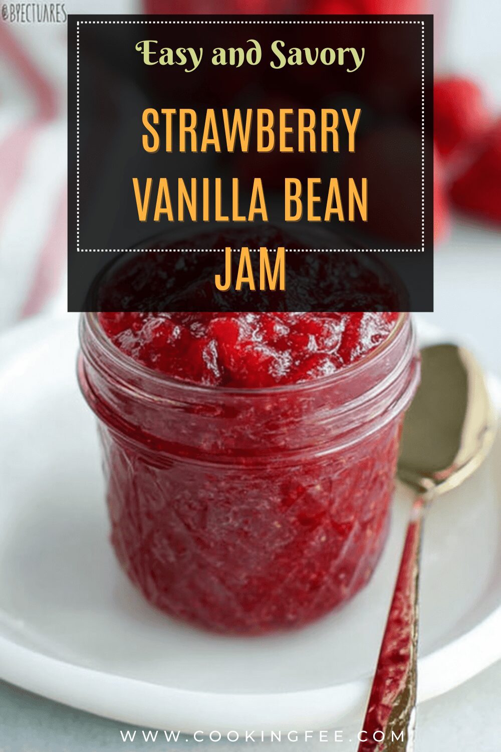 Strawberry Vanilla Bean Jam
