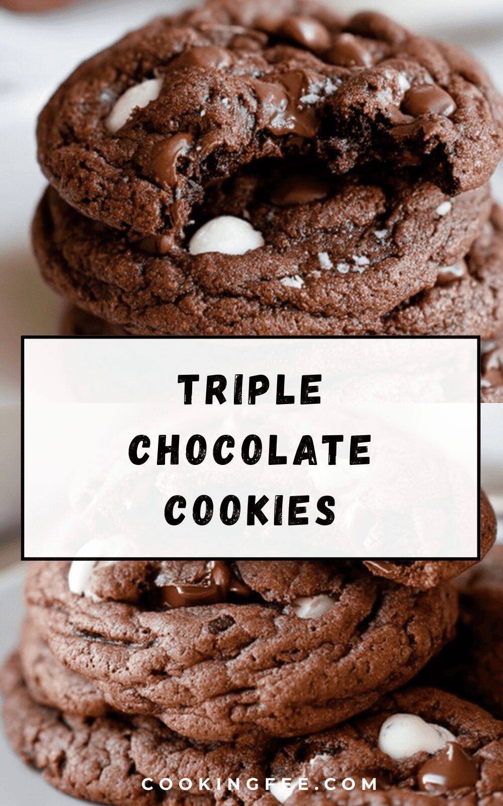 Triple Chocolate Cookies