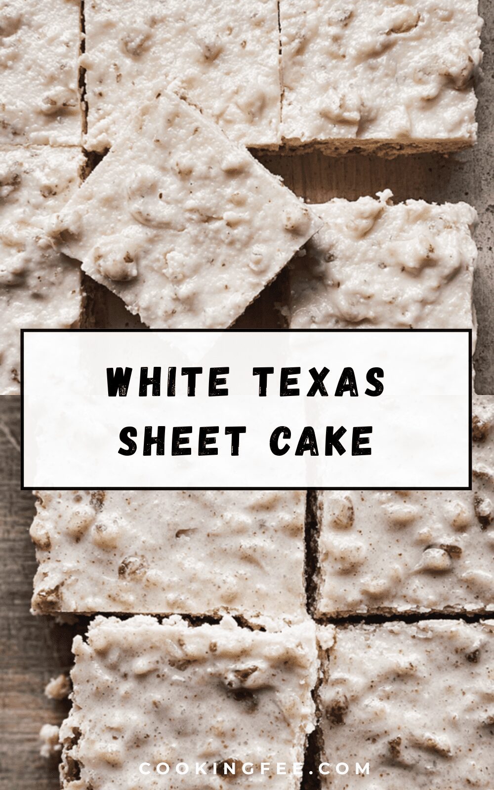 White Texas Sheet Cake