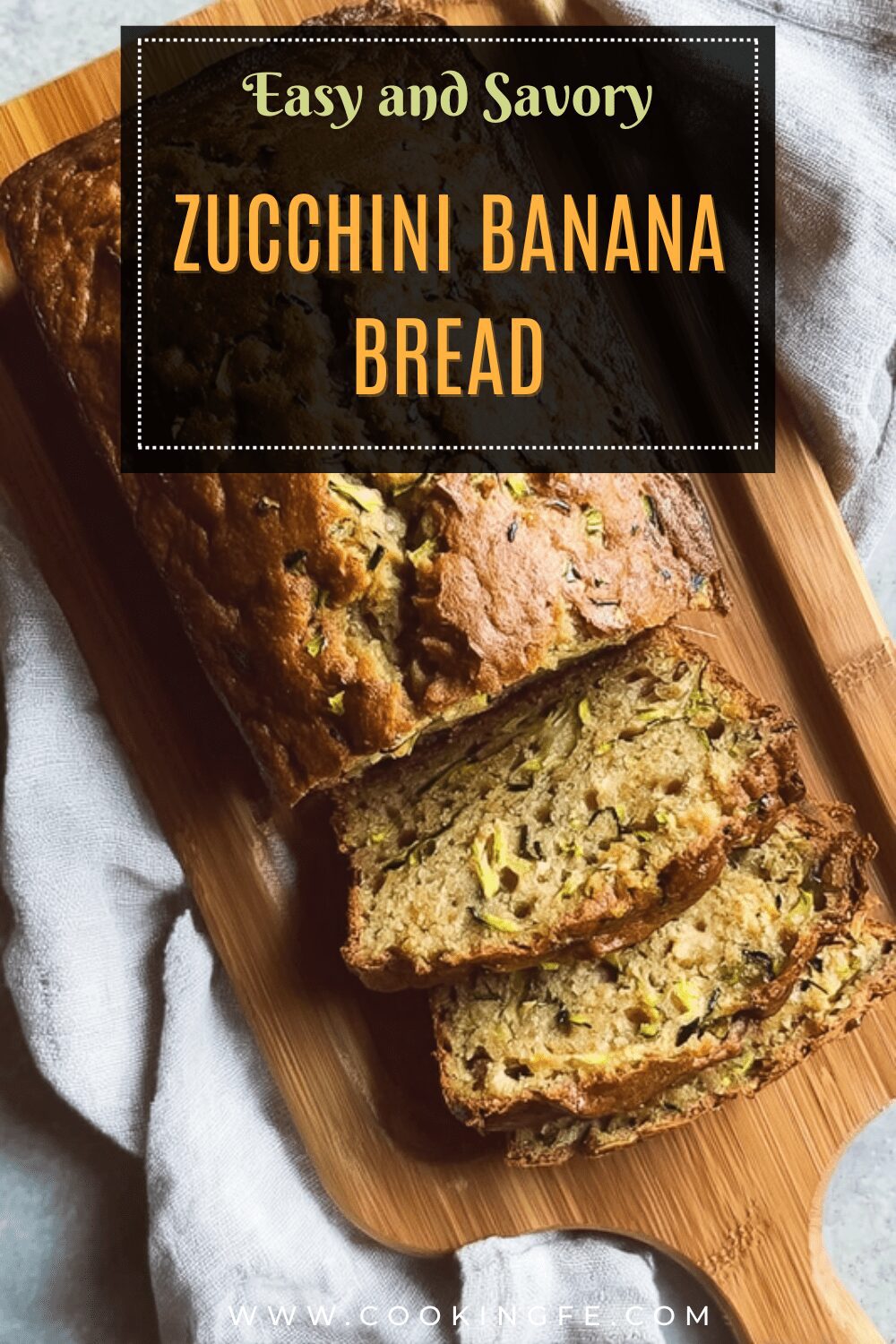 Zucchini Banana Bread